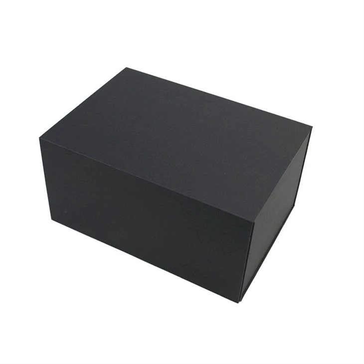 Black Gift Box With Magnetic Closure