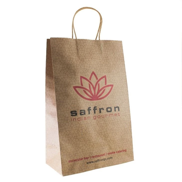 Mini Kraft Paper Bags For Grocery Stores