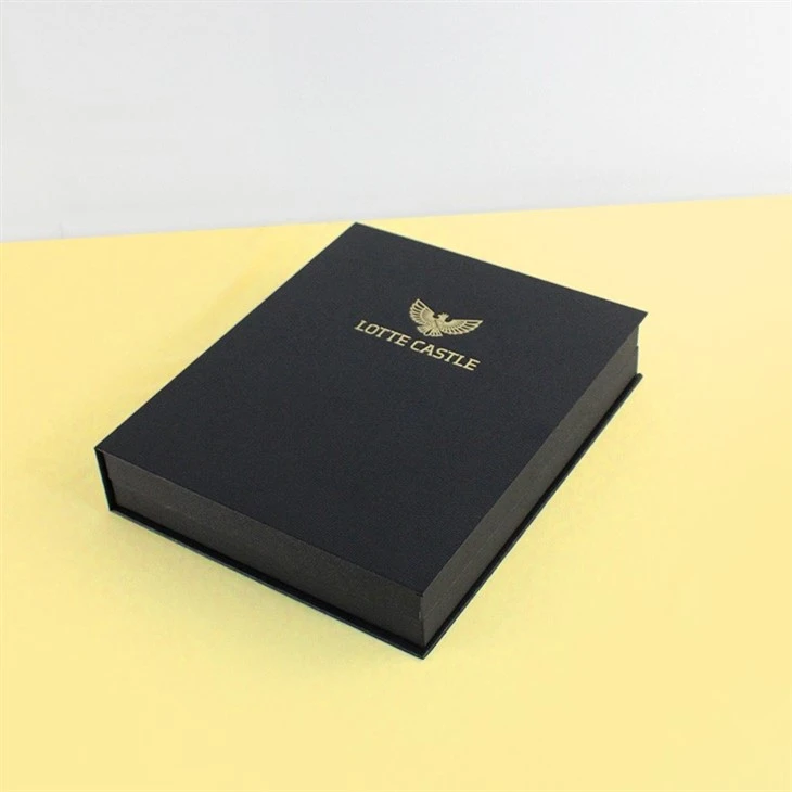 Luxury Textured Flap Box With Insert